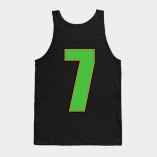 Gallant in Green: 7's Defining edge Tank Top